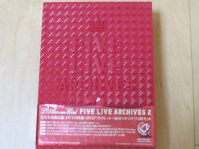 L'arc en ciel (Hyde, Tetsuya)- Five Live Archives 2 Volume Two 5DVD Box set